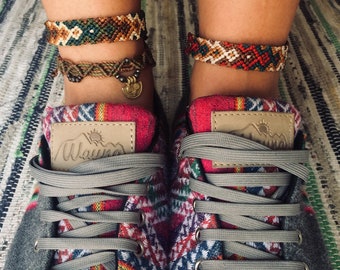 Macramé Hippiestyle anklet