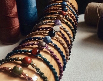 Braccialetto Healing Spiral Macramè