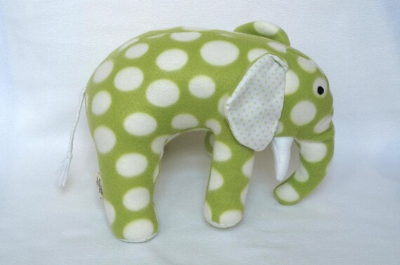 polka dot elephant stuffed animal
