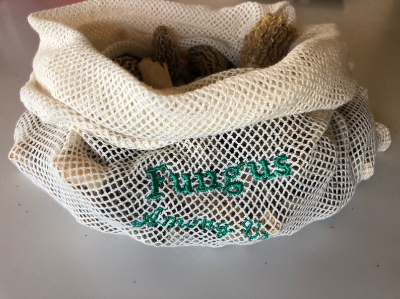 Morel Mushroom Hunting Bag/spores Galore/fungus Among Us Etsy