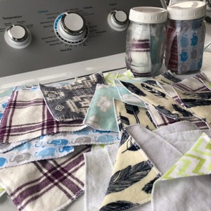 Reusable dryer sheets