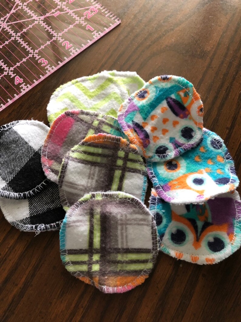 Reusable Ecofriendly Cotton Rounds / Eye Makeup Remover / Etsy