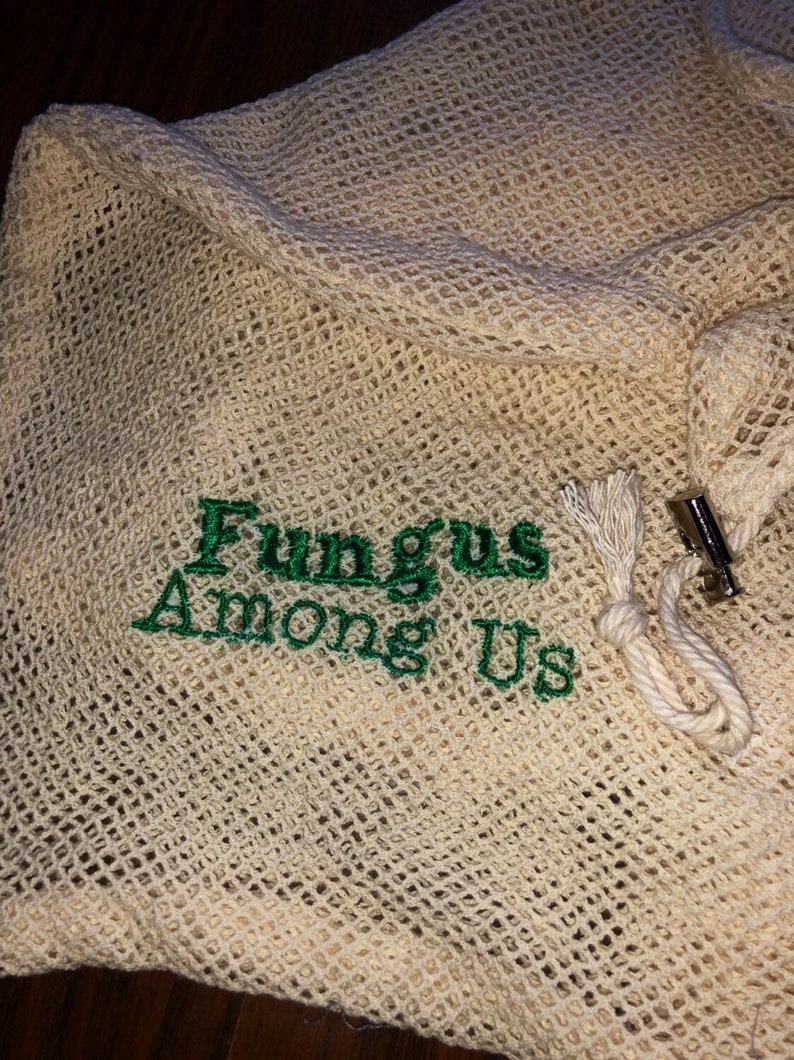 Morel Mushroom Hunting Bag/spores Galore/fungus Among Us Etsy