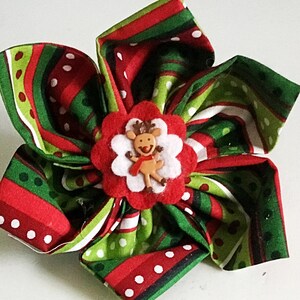 Reindeer Christmas Flower for Dog and Cat Collar image 7