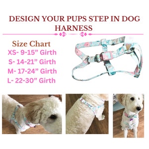 Design Your Dog or Cat’s Step In Harness for Walks