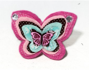 Handmade Butterfly Collar Accessory for your Girly Pup or Feline Friend -