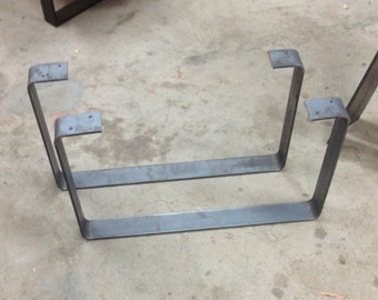 Flat Bar Steel Table Legs