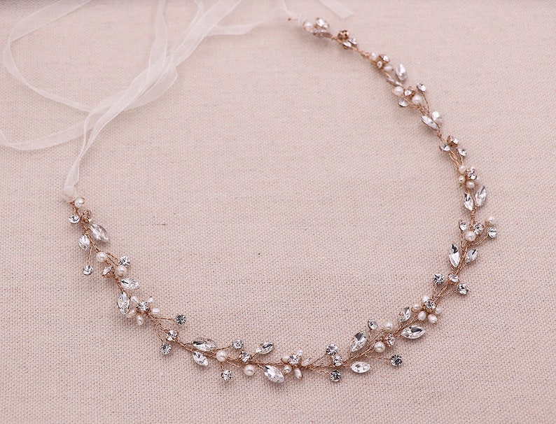 bridal vine headpiece