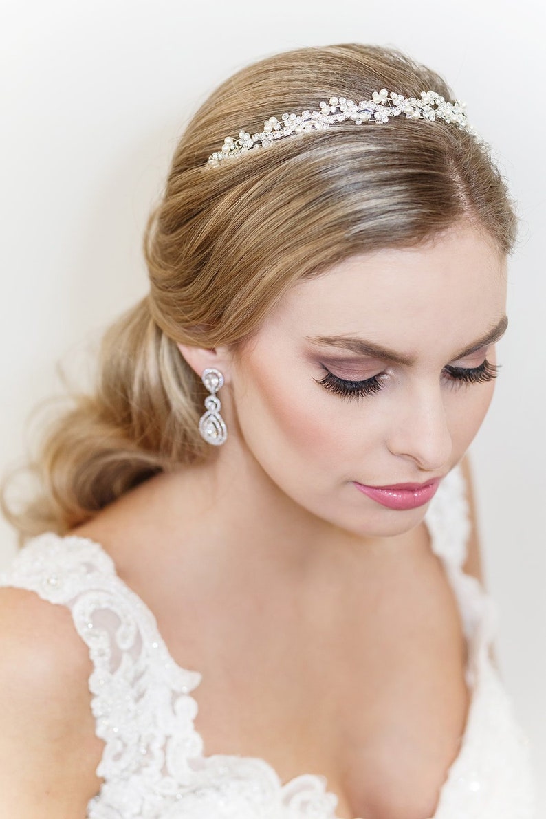 simple wedding headband