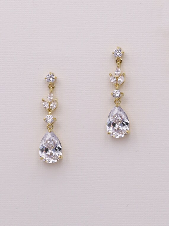 Wedding jewelry earring and bracelet best sale set