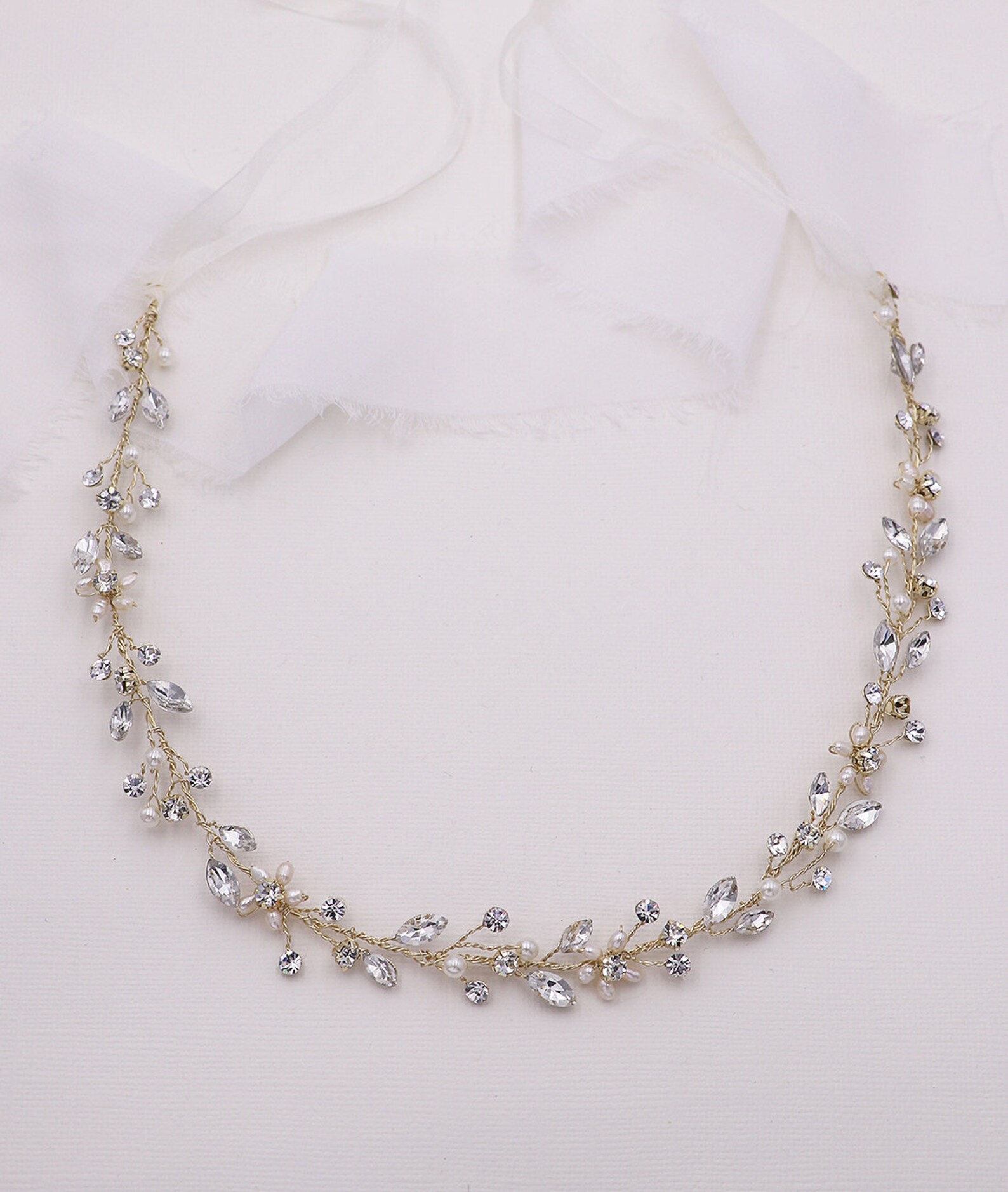 bridal vine headpiece