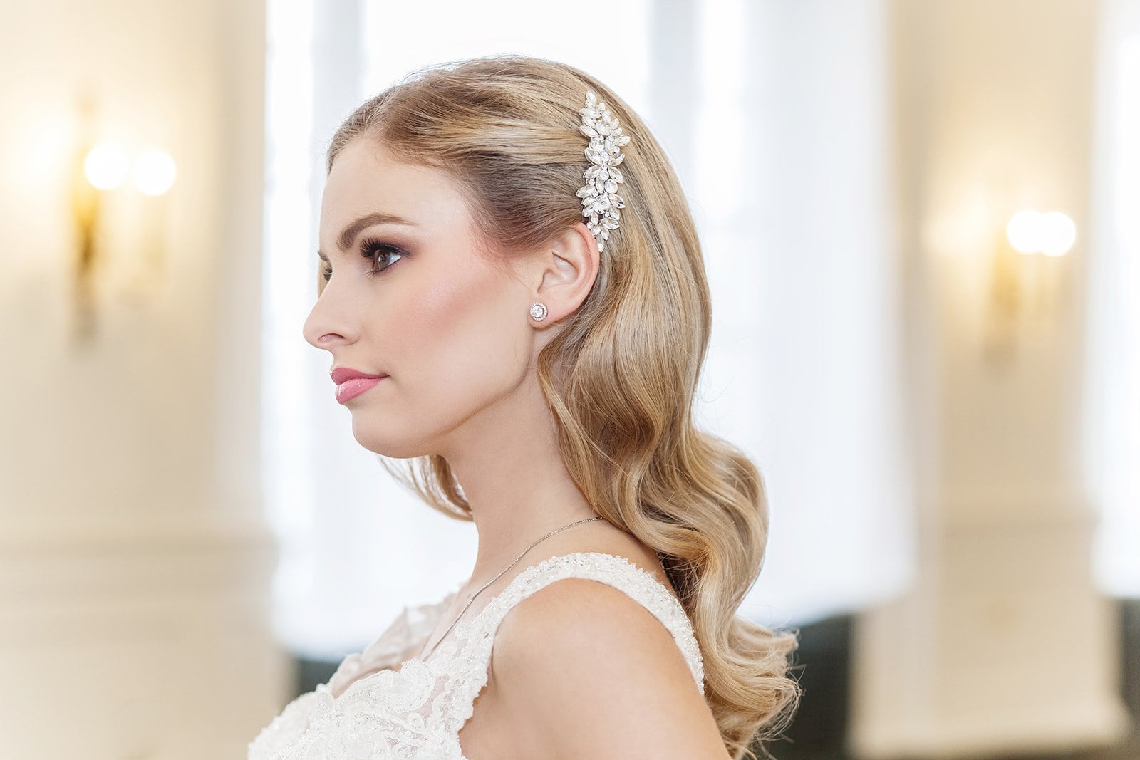 Bridal Rhinestone Crystal Comb, Bridal Comb Crystal, Wedding Crystal …
