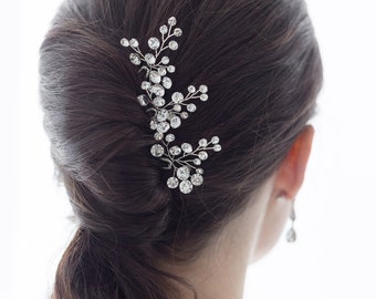 Crystal Bridal hair pins, Wedding Hair Pins, Crystal hairpins, Wedding Hair Accessories, Savannah Hairpin Set of 3