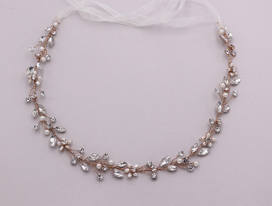 bridal vine headpiece