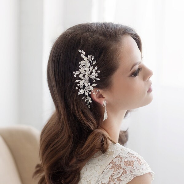 Wedding Hair Piece Comb Etsy