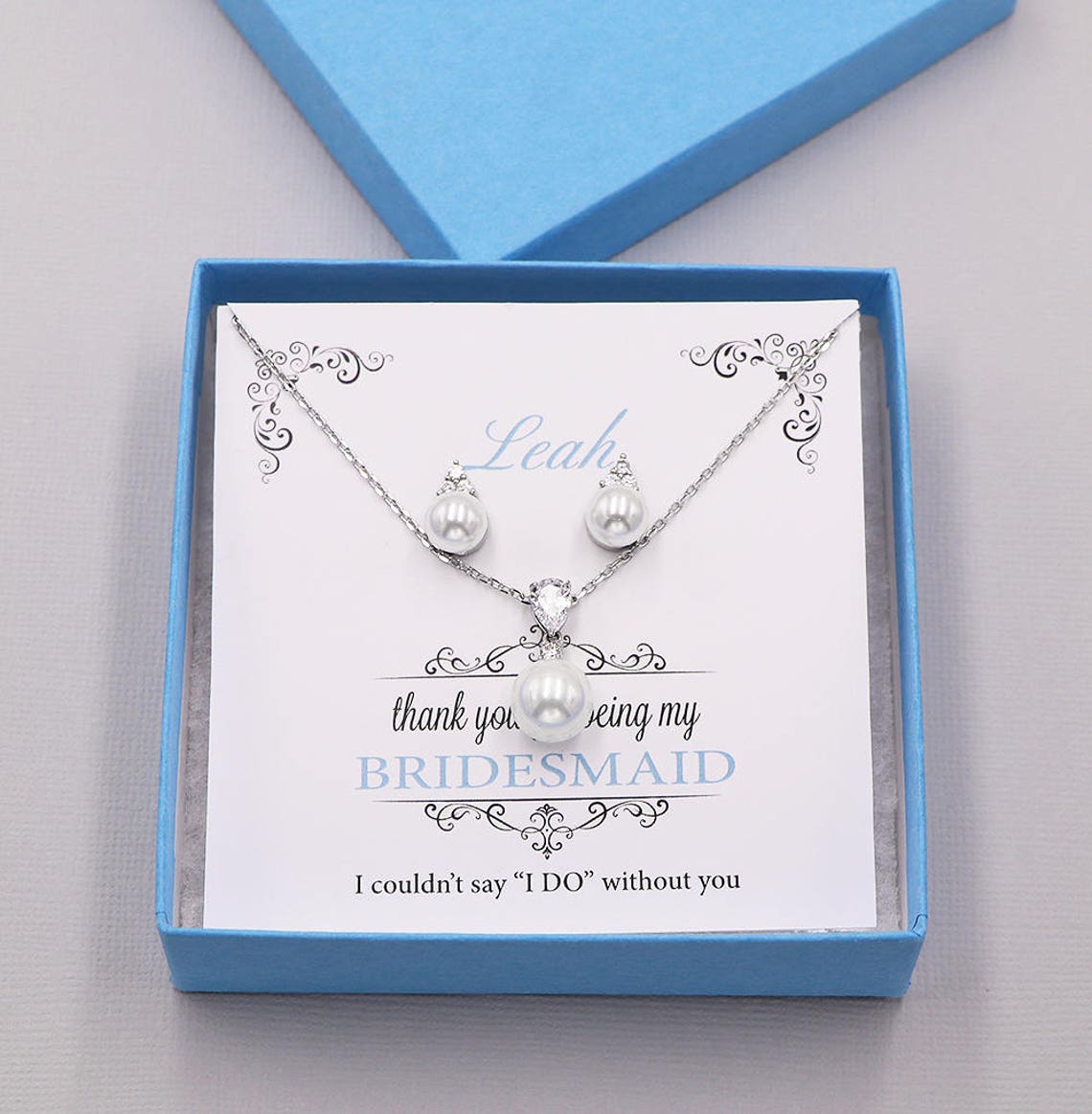 Bridesmaid Jewelry Set