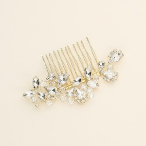 Crystal Bridal Comb, Rhinestone Comb, Bridal Comb Crystal, Wedding Crystal Hair Comb, Carla Crystal Comb image 5