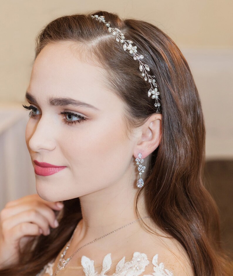 bridal vine headpiece