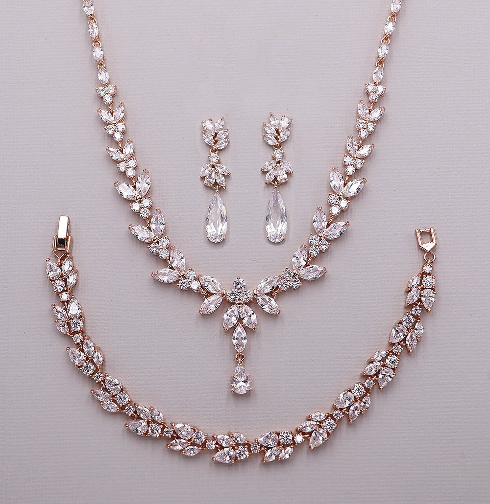 Dior Gold Necklace & Earring Set - Lucky Vintage