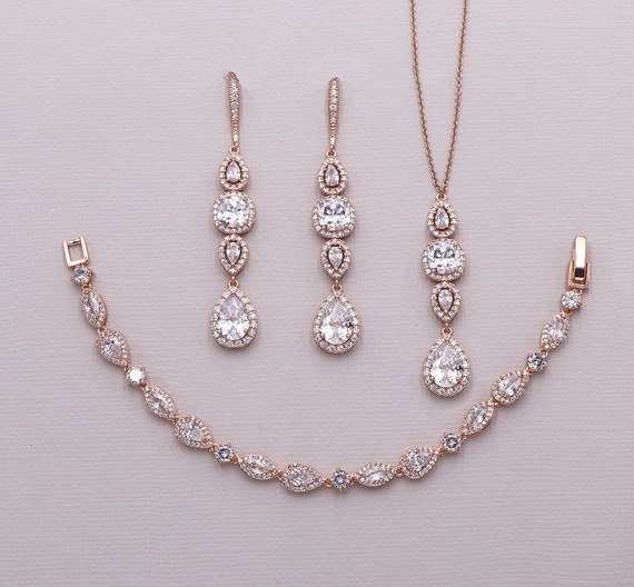 Bridgette rose gold earrings Bridgette rose gold earrings