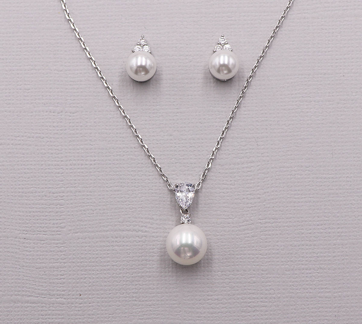 Bridal Jewelry Set Pearl, Wedding Jewelry Set, Bridesmaid Jewelry Gif…