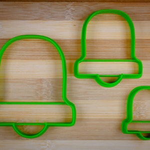 Christmas big bell - Single bell - Christmas Decoration - Bell ornament - Merry Christmas - Cookie cutter Multi-Size