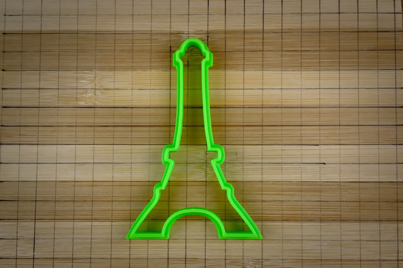 Eiffel Tower - Cultural icon of Paris France - Cookie Cutter Multi-Size Large 10cm, 4inch