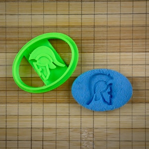 Greek Helmet - Leonidas Helmet - Cookie Cutter Multi-Size