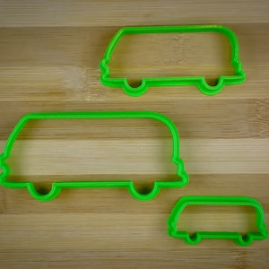 Old bus - autobus - Multi passenger vehicle - Cookie Cutter Multi-Size