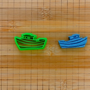 Fishing boat - Little vessel - Motorboat - Fishing trawler - Cookie cutter Multi-Size