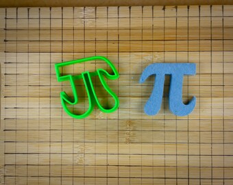 Pi-nummer - Griekse letter - Wiskundige constante 3.14 - Pi-symbool - Cookie Cutter Multi-Size
