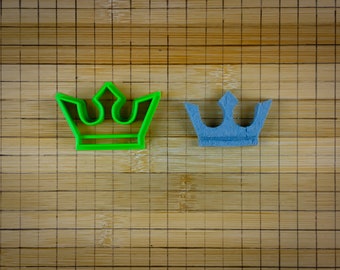 3つの尖ったティアラのクッキーカッター - クラウン2 - 王冠 - プリンセスクラウン - マルチサイズ