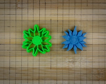 Edelweiss flower - mountain flower - Star of the Alps - Cookie cutter Multi-Size