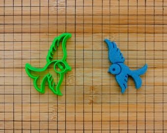 Flying Bird Cookie Cutter - Bird Shape - Mold Design - Baking Supply Craft Tool Multi-Size