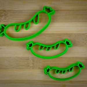 Sausage - Hot dog - Pork sausage - Barbecue - Barbeque - Cookie cutter Multi-Size