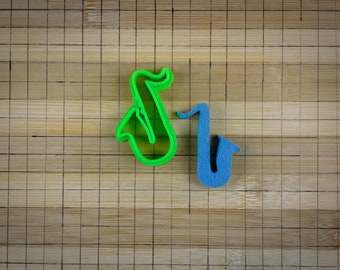 Saxophone - Woodwind musical instrument - sax jazz - Cookie cutter Multi-Size