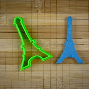 Eiffel Tower - Cultural icon of Paris France - Cookie Cutter Multi-Size image 9