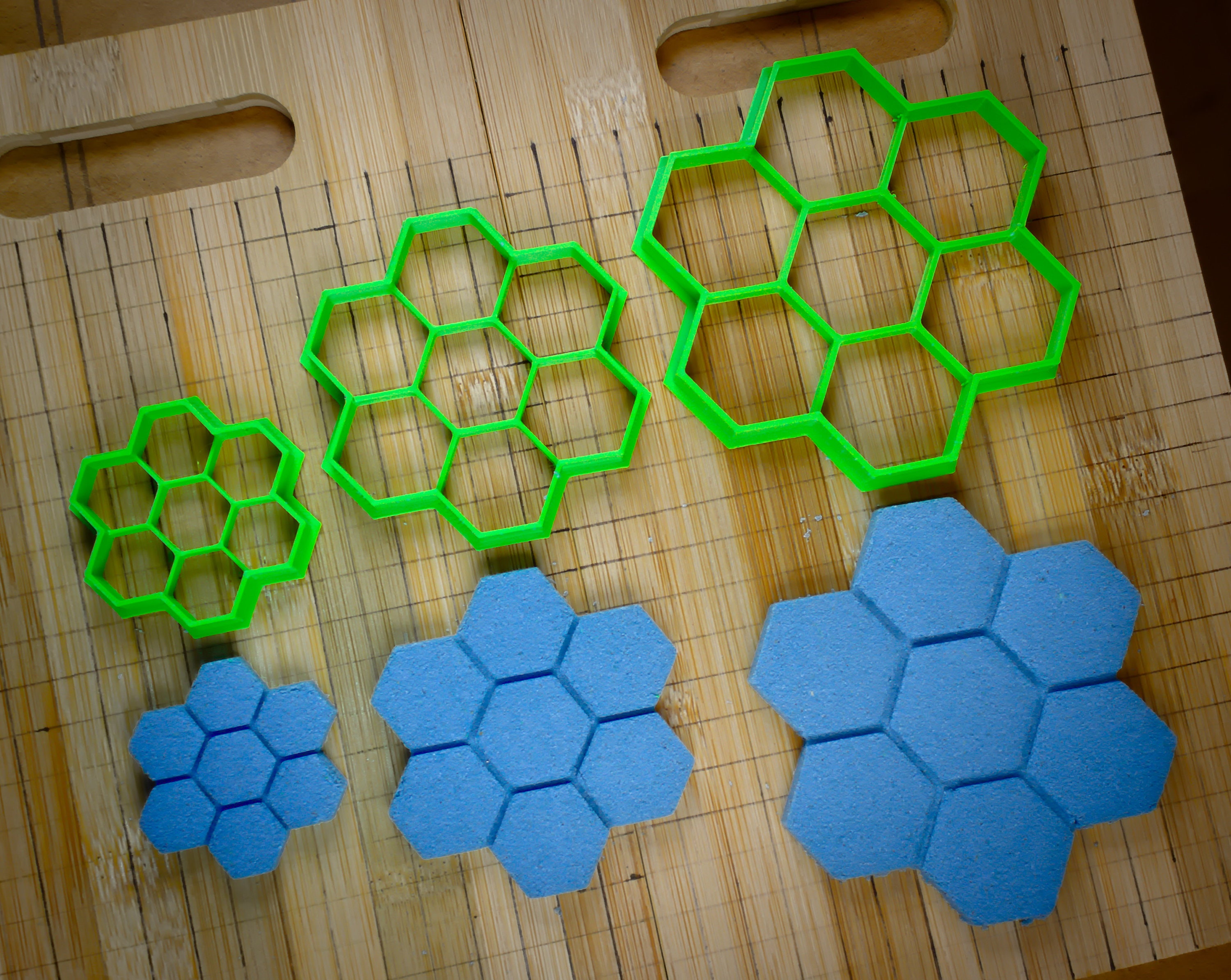 Magic Hexagon Math puzzle pattern Honey bee Etsy