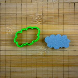 Cloud Cookie Cutter - White Cloud - Autumn Rainy Cloudy Day - Bad Covered Weather - Winter
