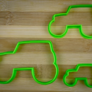 Monster Truck - 4x4 Monster Pickup car - Cookie Cutter Multi-Size