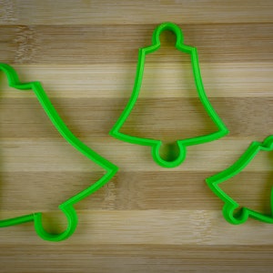 Christmas Bell - XMAS small bell - Christmas Decoration - Cookie cutter Multi-Size