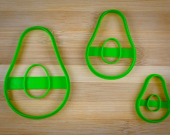 Avocado - Alligator pear - Avocado pear - Cookie cutter Multi-Size