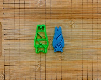 Sleeping Bat Cookie Cutter – Halloween Bat Cookie Cutter – Spooky Bat Fondant  Biscuit Baking Tool