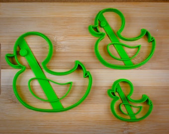 Smiling duck 3D - Cute Duck - Aquatic bird - Cookie cutter Multi-Size