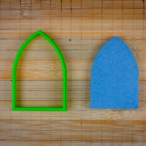 Gothic arch Gothic door Pointed Arch Ogival arch Gate with pointed crown Cookie cutter Multi-Size image 8