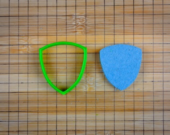 Medieval Protection Shield Cooke Cutter - Armor - Ancient Combat - Armored Warrior Heater History - Biscuit Mold