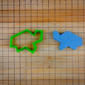 Einstein Sköldpadda Kakform - Aperiodisk Tessellation - Mosaikeffekt - Nörd Icke-upprepande Matematik Kakel - Pussel