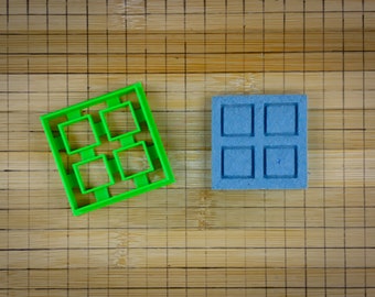 Square Window - Wooden small window - Cookie cutter Multi-Size