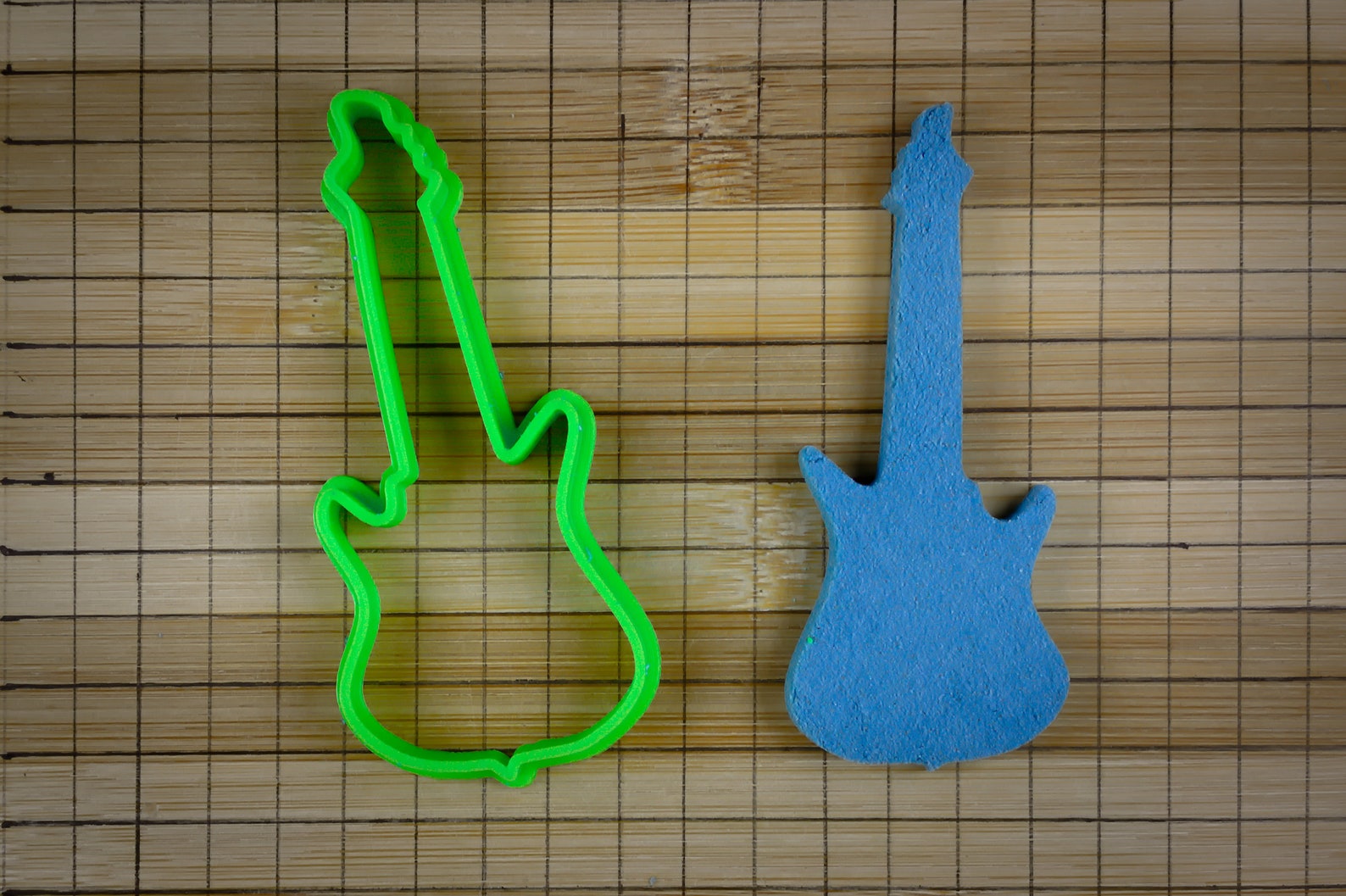 Electric Guitar - Jazz Guitar - Rock Music Instrument - Cookie Cutter ...