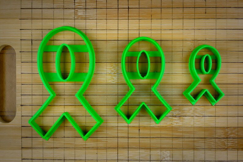 Awareness Ribbon Outline - Ribbon 3 - Cookie Cutter Multi-size - Etsy